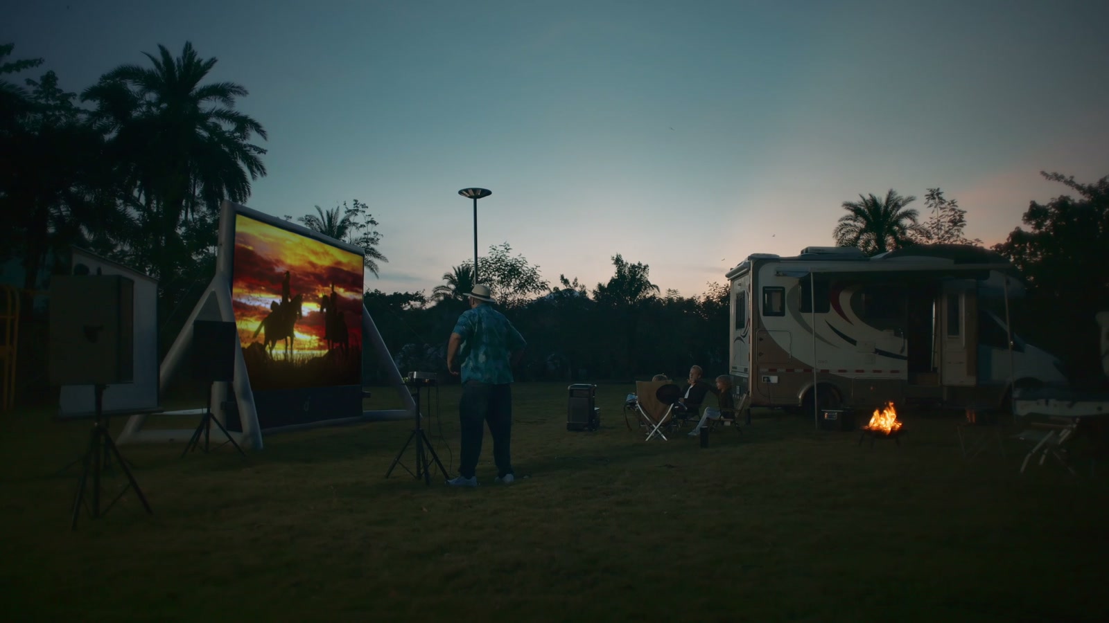soundcore — Nebula X1 Pro · Under the stars